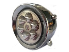 Feu Avant 6 LED Métal Chrome