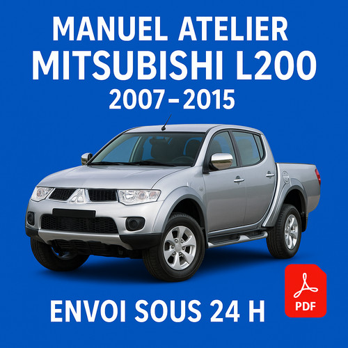 Manuel atelier mitsubishi l200 - manuel,