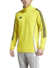  Training Top Sweatshirt HOMME Adidas Jaune Tiro 24 Demi-zip 