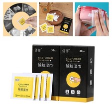 Autocollant dissolvant