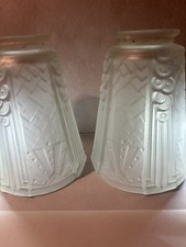 2 TULIPES VERRE PRESSE MOULE