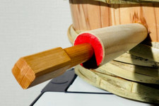 Piquets en bois tonneau de