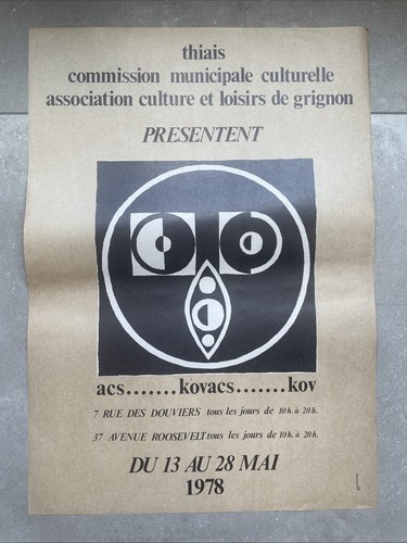 Kovacs affiche originale - kovacs,