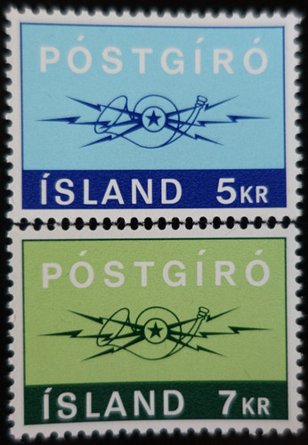 Timbres islande service - d',