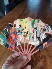 EVENTAIL PUBLICITAIRE CHAMPAGNE IRROY REIMS ALB JARACH ET P CHAMBRY