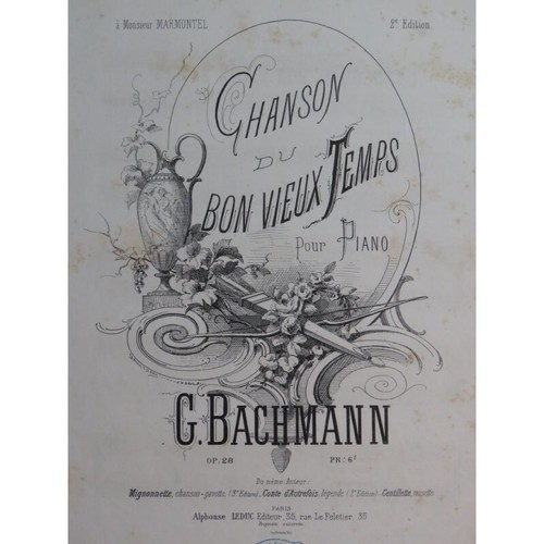 Bachmann georges chanson - bachmann,