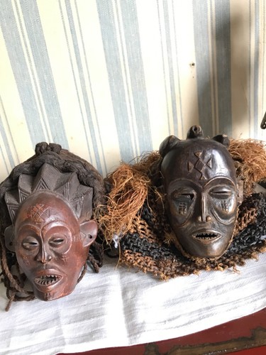 Masques songye tschokwe - masques, songye/tschokwe(2