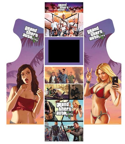 Stickers borne arcade mame - (mame, ou