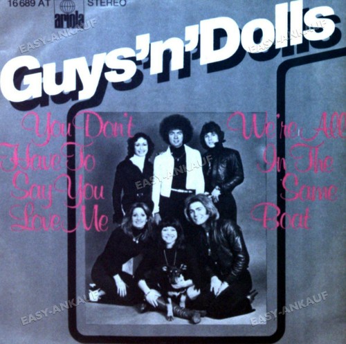 Guys dolls you don - guys,