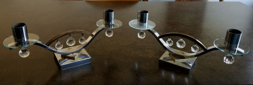 Vintage paire lampes - paire,