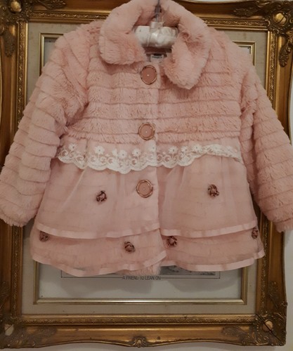 Manteau princesse fille rose