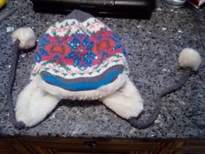 Kids Girl Faux Fur Ear Flaps