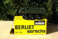 SOLIDO MILTAIRE : VEHICULE