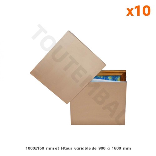 Caisse carton télescopique - carton,