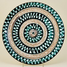 PICAULT Robert Vallauris 1 grande assiette plate  (objet 12)