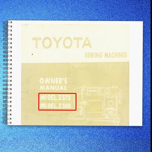Toyota z572 z500 sewing - toyota,