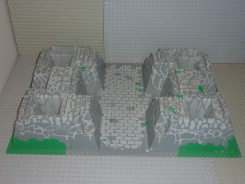 Lego baseplate raised 32x48x6 - lego,