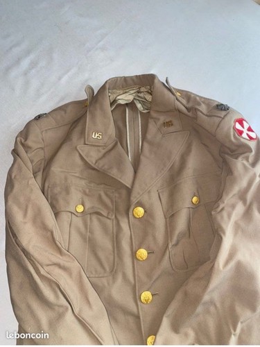 Vareuse ww2 lieutenant - ww2,