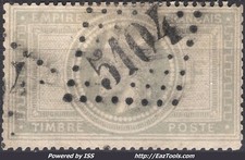 FRANCE EMPIRE 5FR GRIS N° 33