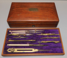 Boite compas ancienne plus - boite,