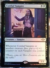 mtg magic Cordial Vampire