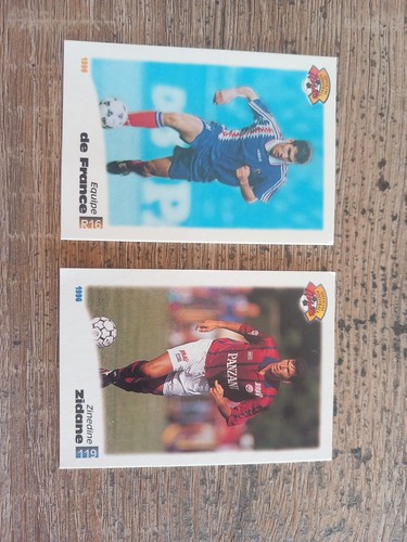 Carte panini zidane - panini, +