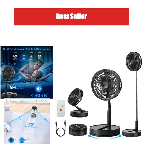 Ventilateur sur pied - pied, portable