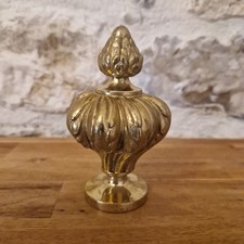 BOULE DEPART ESCALIER LAITON ANCIEN TBE - HAUTEUR 11CM, DIAM. 7CM