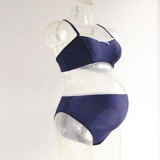 MAILLOT DE BAIN GROSSESSE ALLAITEMENT MATERNITÉ FUTURE MAMAN 2 PIÈCES TAILLE 46