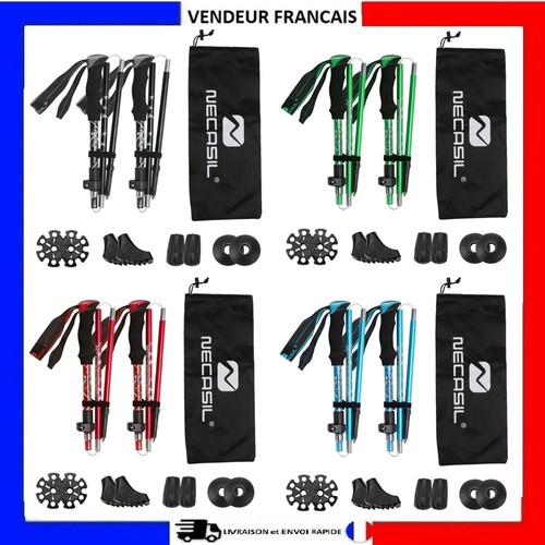 Bâtons trekking pliables - bâtons,