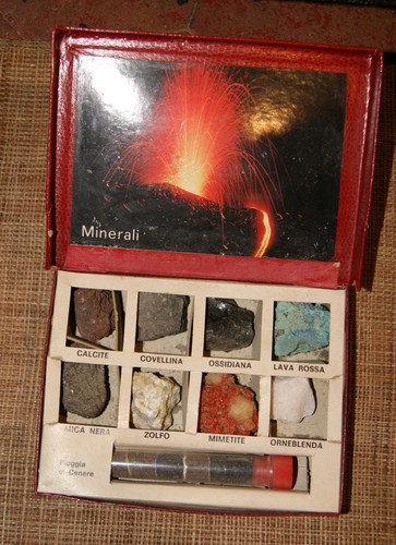 Coffret mineraux pièces - coffret,