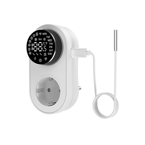 Thermostat sans fil tuya - sans, 16a