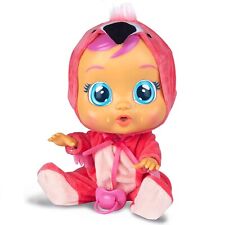 CRY BABIES Fancy Le Flamant Rose Poupée Interactive Qui Pleure Des Larmes Vraies