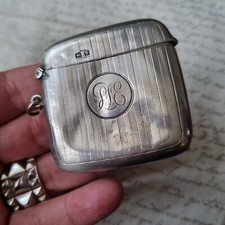 Pyrogène Argent Massif Anglais XIXè Ancien Victorian Silver Pyrogen Vesta