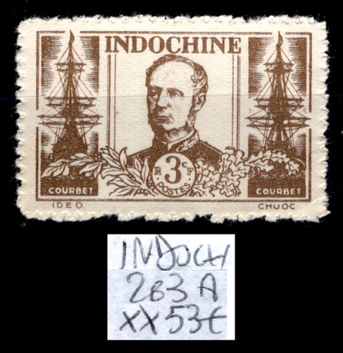 Indochine timbre n - :,