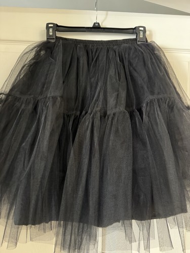 Black tutu skirt - black,