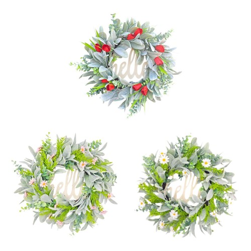 Guirlande florale printemps - florale, de