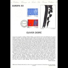 Document Officiel 1993 - Europa 1993. Olivier Debré