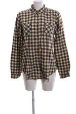 LUCKY DE LUCA Blouse à carreaux Dames Blouse T EU 40 bleu-crème