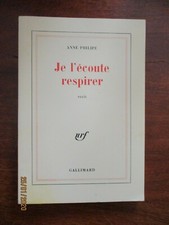 Livre Gallimard  NRF Anne