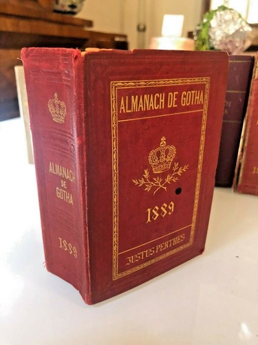 Almanach gotha 1889 - de,