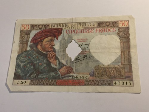 Billet france francs - france,
