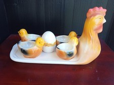 Ensemble d un service coqutiers en céramique pour 4 personnes+ poivrier+ salière