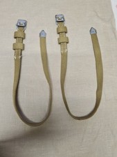 Paire de sangles de PAQUETAGE en toile Allemand WW2 en reproduction
