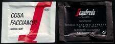 Portugal Sachet Sucre Sugar Cafés Segafredo Zanneti Cosa Facciamo ? 15/20