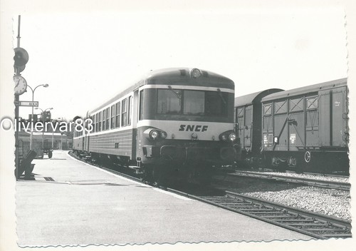 Photo vintage 1973 - gare, de