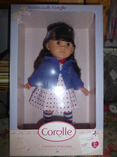 Corolle poupée coquette brune - poupée,