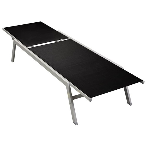 Chaise longue acier - chaise, et