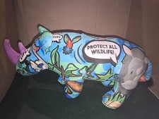 Peluche Multicolore Rhinoceros