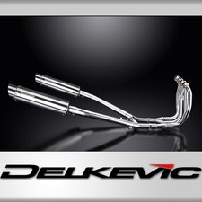 SUZUKI GSX1300R HAYABUSA 1999-2007 Echappement Complet 4-2 DECAT Pot350Rond Inox